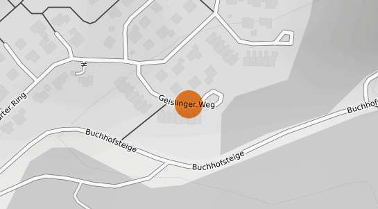 Mietspiegelkarte Geislinger Weg